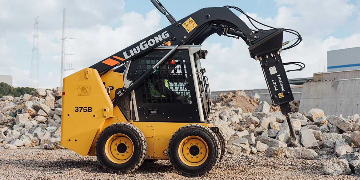 Minicargador LiuGong 375B — vista 3 del equipo
