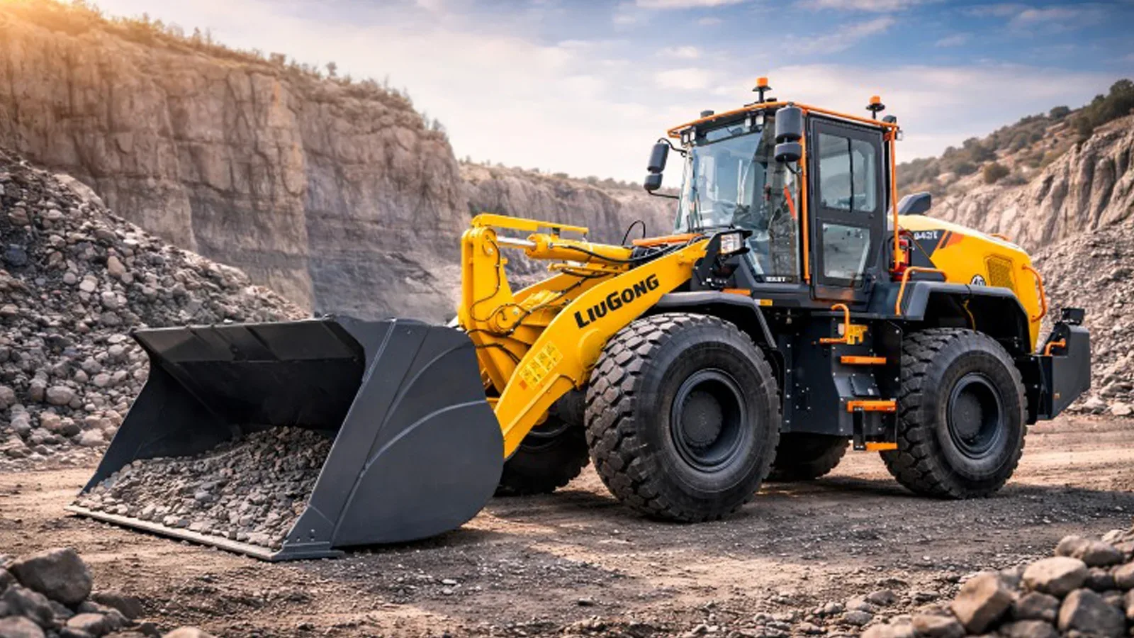 Cargador frontal LiuGong 842T — vista 3 del equipo