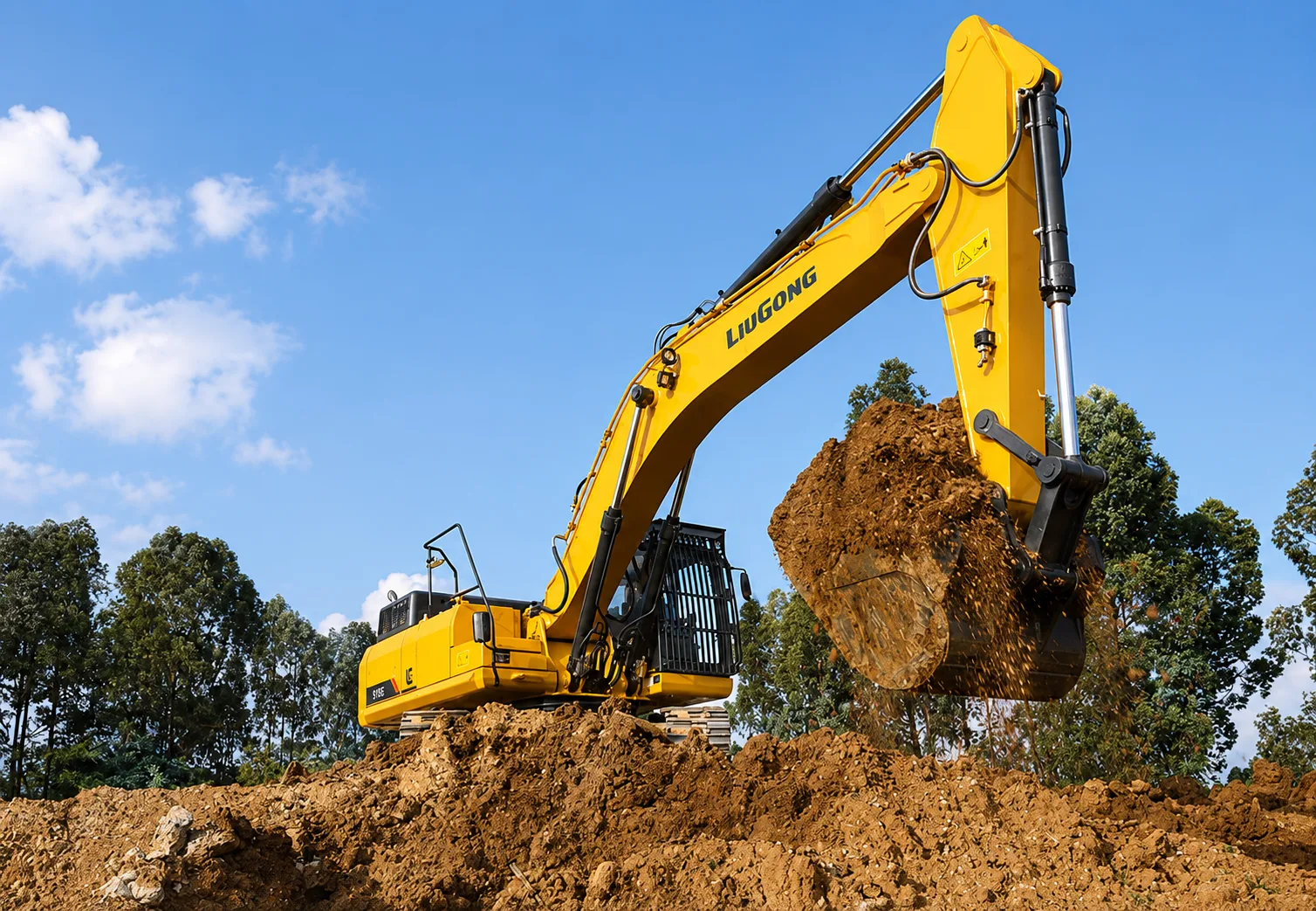 Excavadora LiuGong 915E — vista 3 del equipo