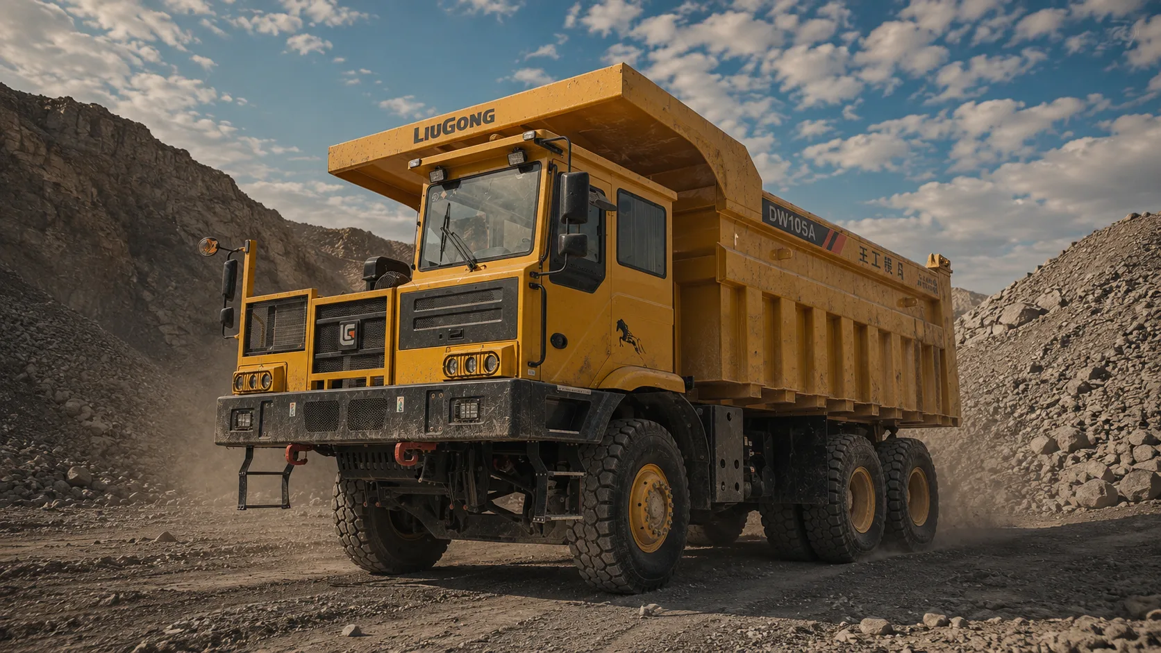 Camión minero LiuGong DW105A — vista 2 del equipo
