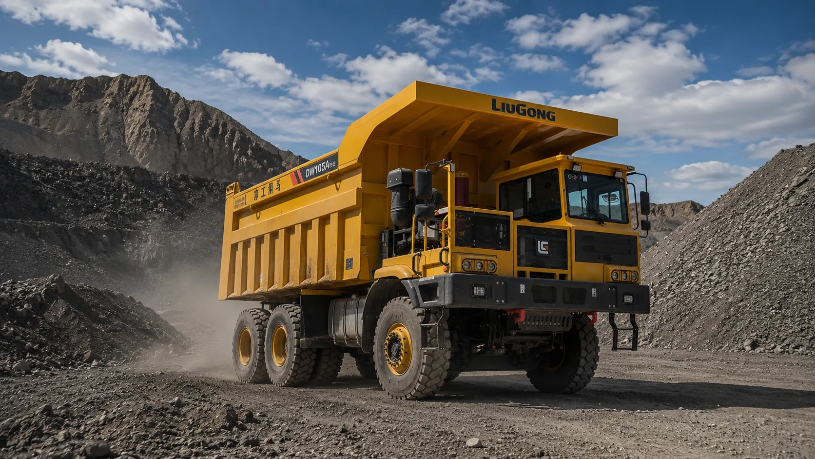 Camión minero LiuGong DW105A — vista 3 del equipo