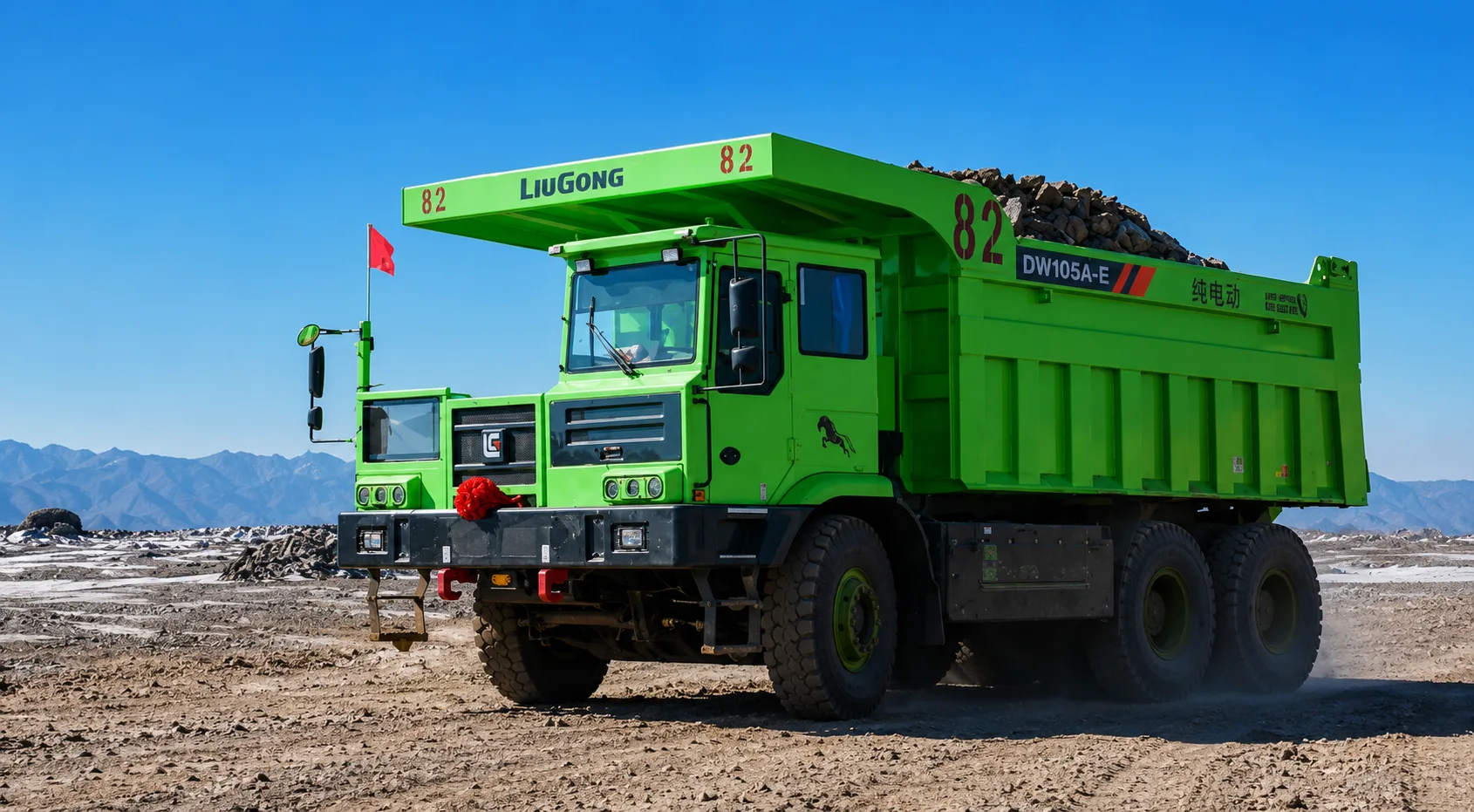 Camión minero DW105AE LiuGong